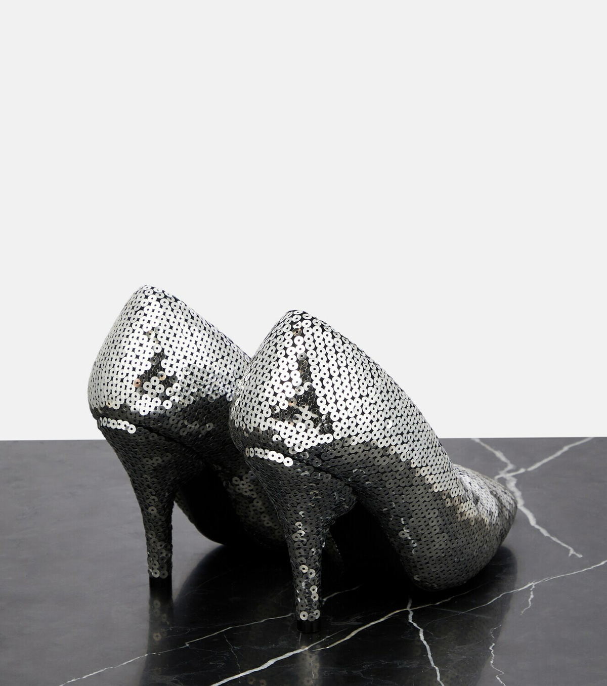 Balenciaga XL sequined pumps