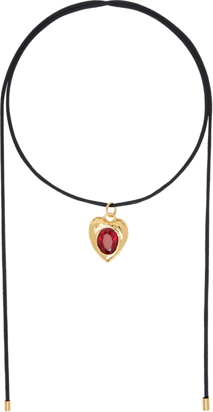 Photo: Mondo Mondo Black & Gold Pacha Cord Necklace