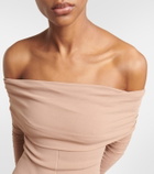 Khaite - Rebecca off-shoulder maxi dress