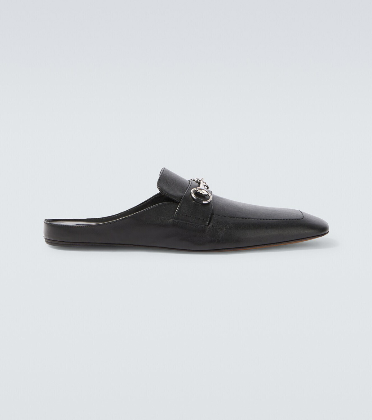 Gucci Ragazzo leather mules
