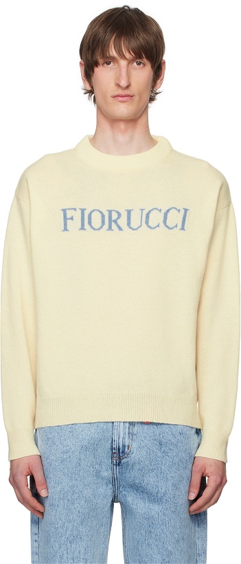 Photo: Fiorucci Off-White Heritage Sweater