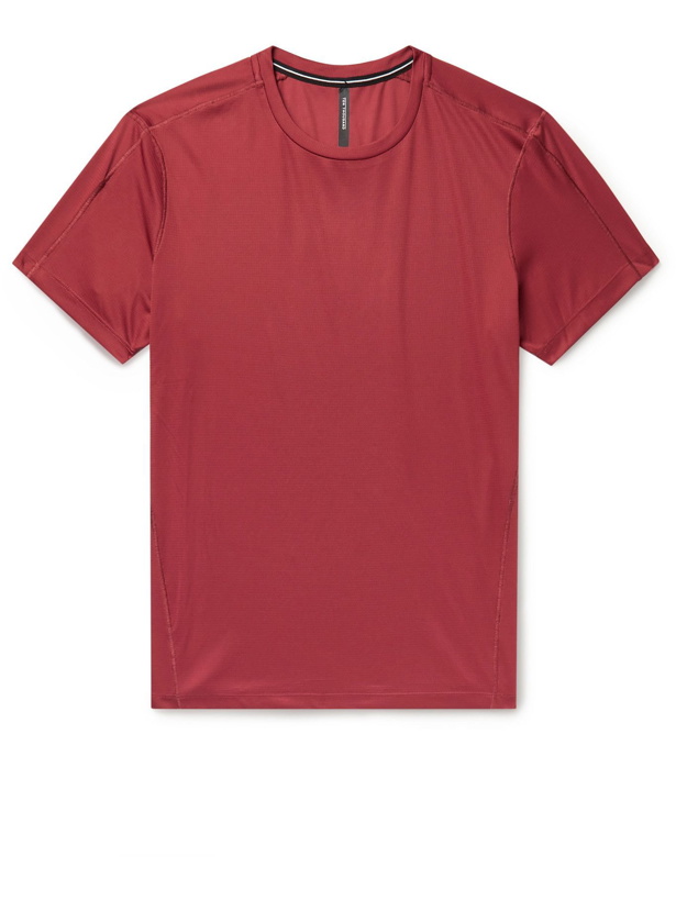 Photo: TEN THOUSAND - Lightweight Stretch-Mesh T-Shirt - Red
