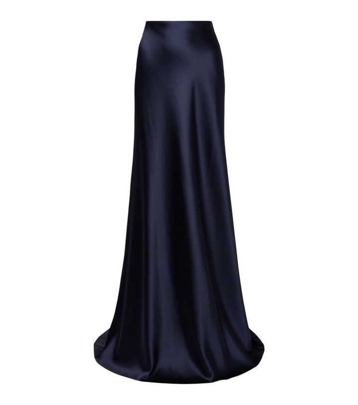 Photo: Ralph Lauren Collection Satin maxi skirt