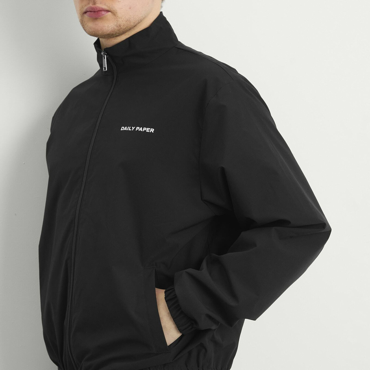 Daily Paper Men's Eward Track Jacket in Black