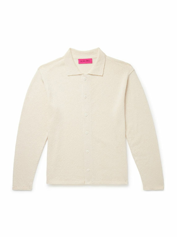 Photo: The Elder Statesman - Nora Lite Cotton Cardigan - Neutrals