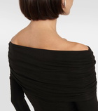 Didu Off-shoulder asymmetric top