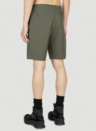 The North Face - Travel Logo Print Shorts in Green