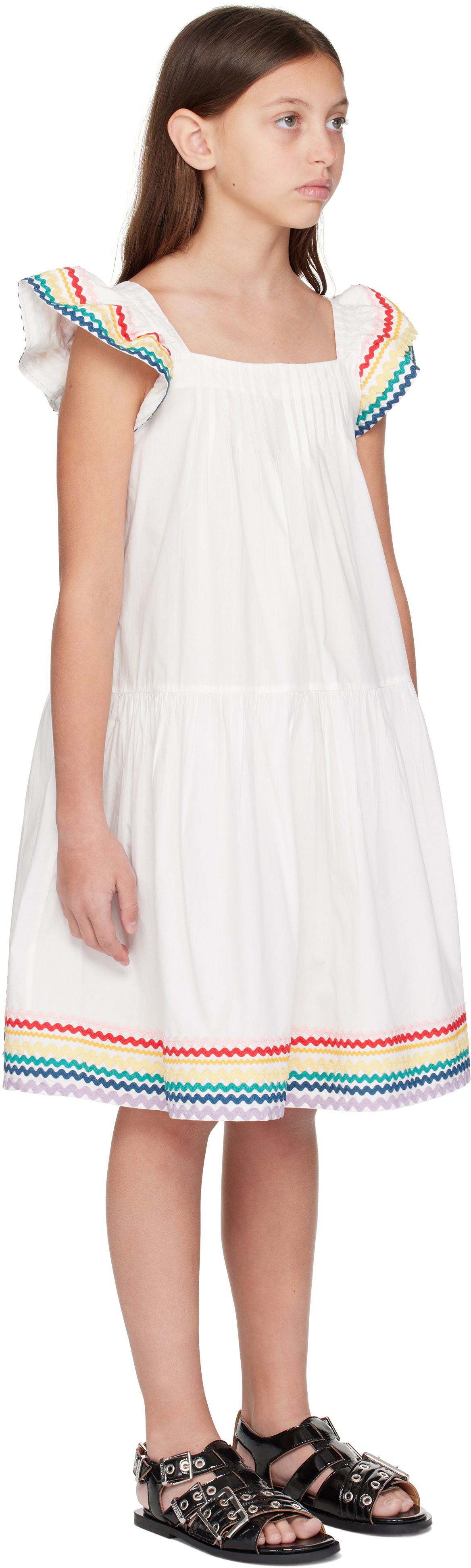 SEA NY Kids White Ria Dress