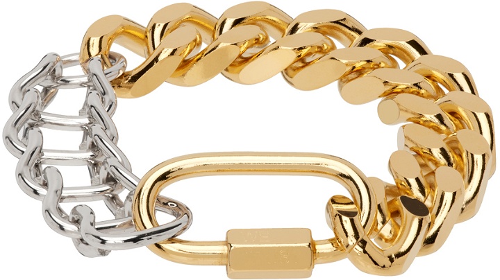 Photo: IN GOLD WE TRUST PARIS Gold & Silver Vintage Bold Bracelet