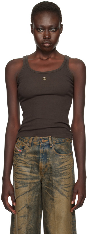 Photo: AMIRI Brown MA Tank Top