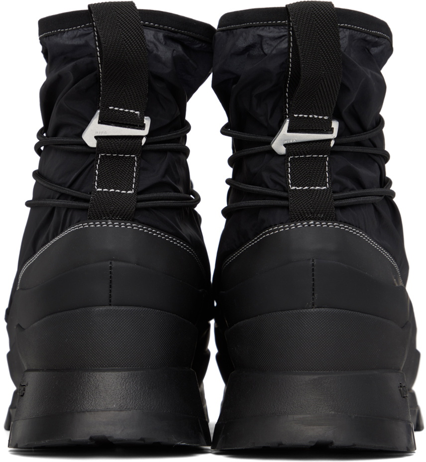 Vein Black Covered Boots VEIN