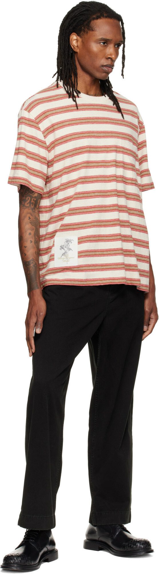 WOOYOUNGMI Black Chino Trousers