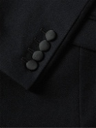 Favourbrook - Seaton Slim-Fit Grosgrain-Trimmed Cashmere Tuxedo Jacket - Blue