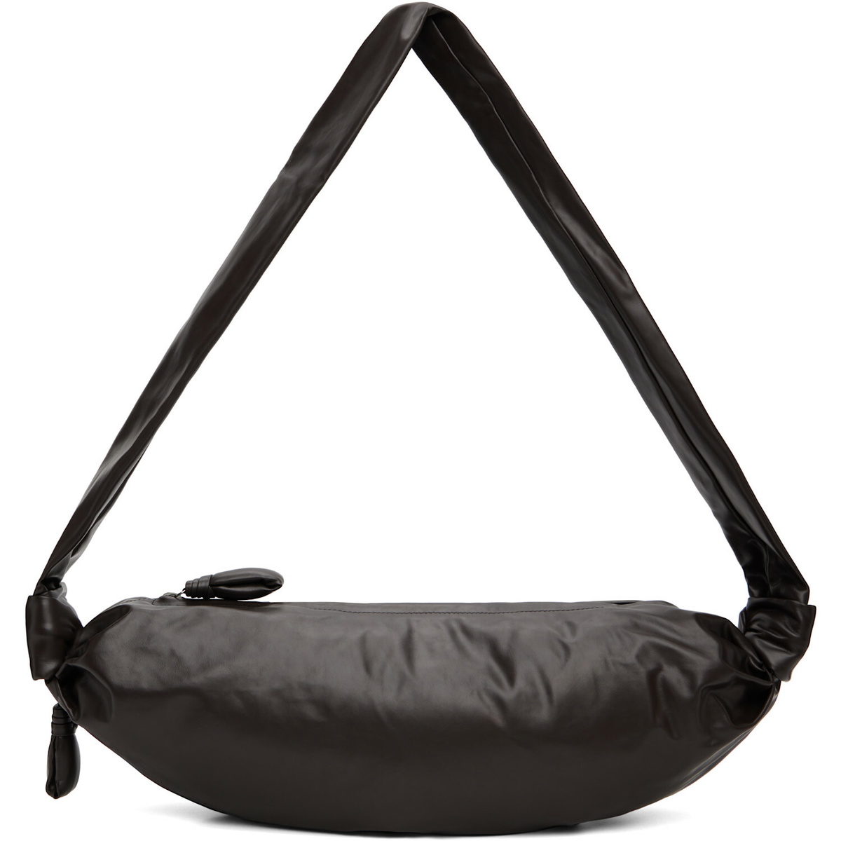 LEMAIRE Brown Medium Soft Croissant Bag