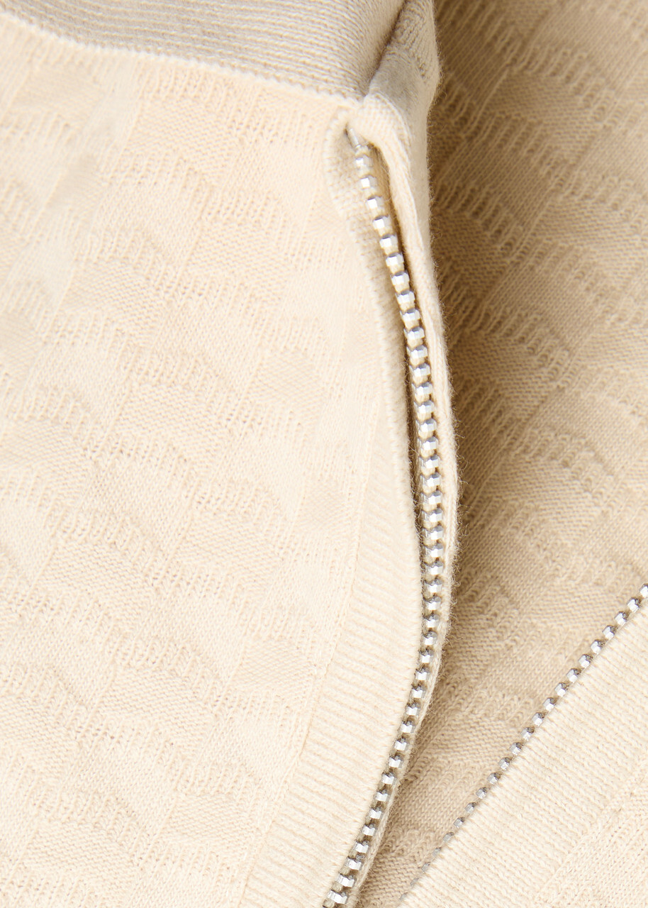 PS Paul Smith Textured Cotton Polo Shirt Ecru