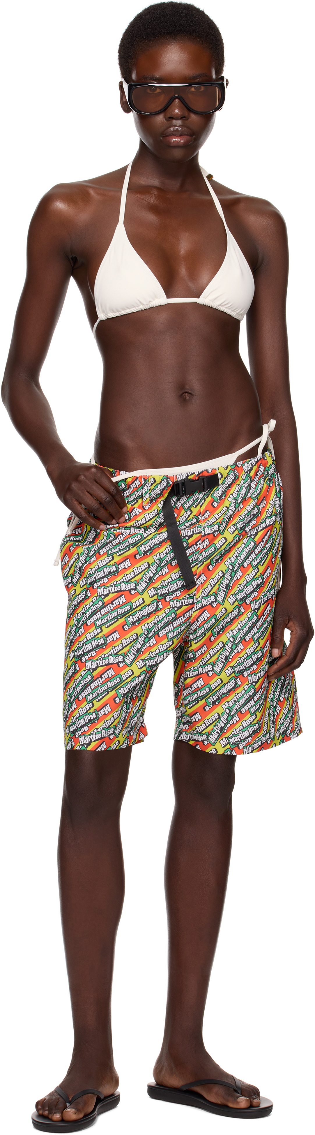 Martine Rose SSENSE Exclusive Multicolor Board Swim Shorts