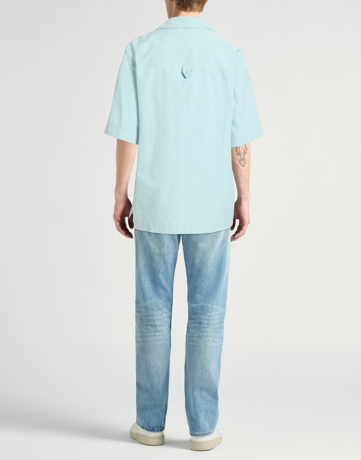 Lardini Mens Shirt Light in Green