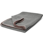 RD.LAB - Wool and Cashmere-Blend Blanket - Gray