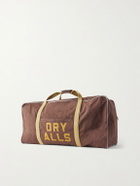 Human Made - Boston Logo-Print Cotton-Canvas Weekend Bag