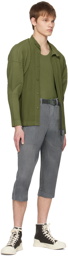 HOMME PLISSÉ ISSEY MIYAKE Khaki Monthly Color March Shirt