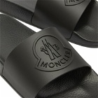 Moncler Men's Basile Pool Slides in Black