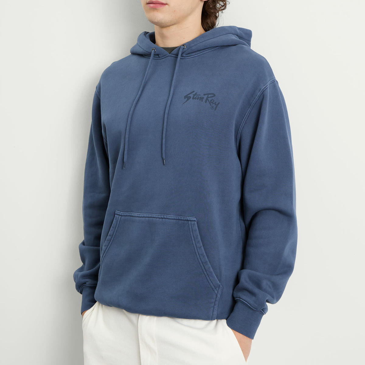 Stan Ray Men's Stan OG Hoodie in Washed Navy