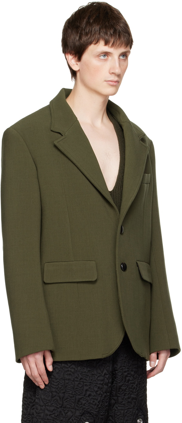 Namacheko Khaki Anatu Blazer