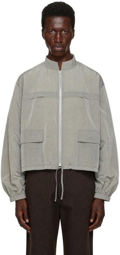 Photo: colbo Gray Ripstop Track Jacket