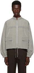 colbo Gray Ripstop Track Jacket