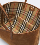 Burberry Bloomsbury Medium reversible suede tote bag