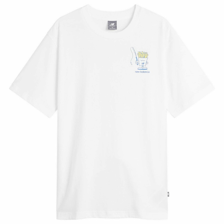 Photo: New Balance Men's Fish and Chips T-Shirt in White