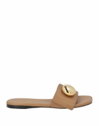 Loewe Womens Sandals Camel
