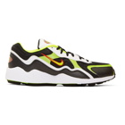 Nike Black and Green Air Zoom Alpha Sneakers
