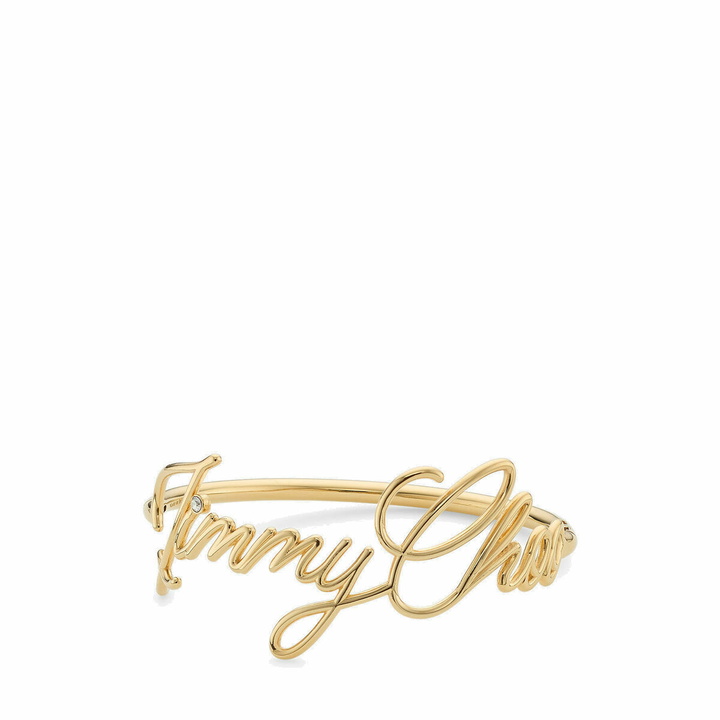 Photo: Jimmy Choo Logo Script Bracelet 