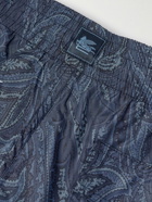 Etro - Straight-Leg Mid-Length Paisley-Print Swim Shorts - Blue