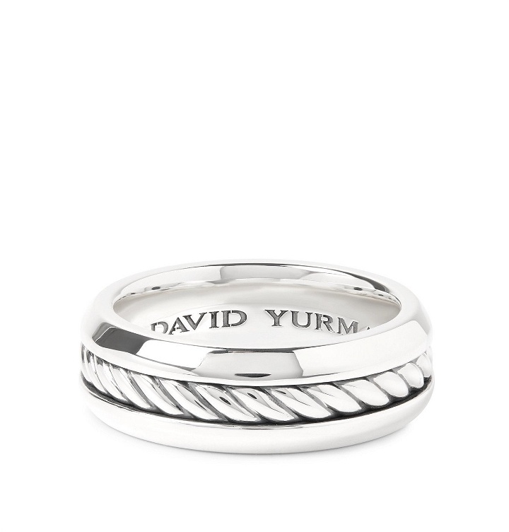 Photo: David Yurman - Sterling Silver Ring - Silver