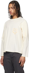 Kiko Kostadinov Off-White Fox Racing Edition Fox Long Sleeve T-shirt