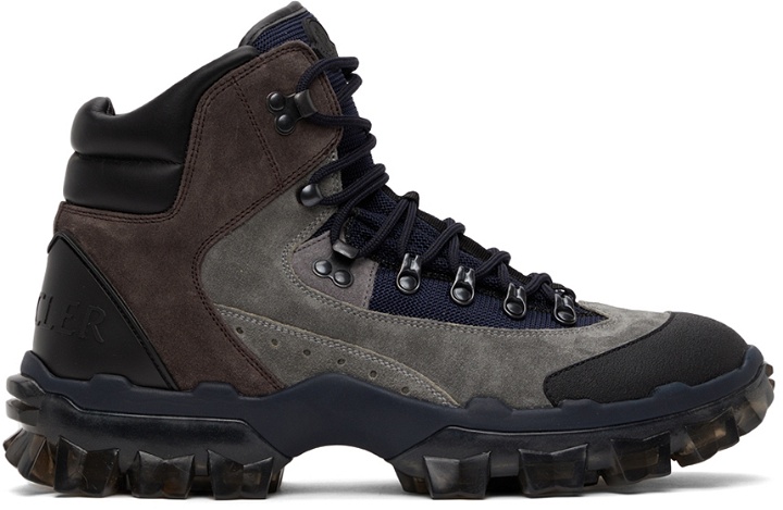 Photo: Moncler Herlot Suede Hiking Boots