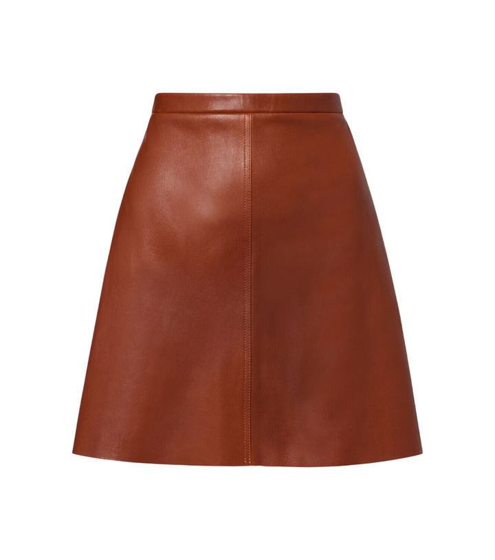 Photo: Stouls Lucie 22 leather miniskirt