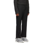 Juun.J Black Wool Trousers