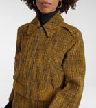 Victoria Beckham - Tweed bomber jacket