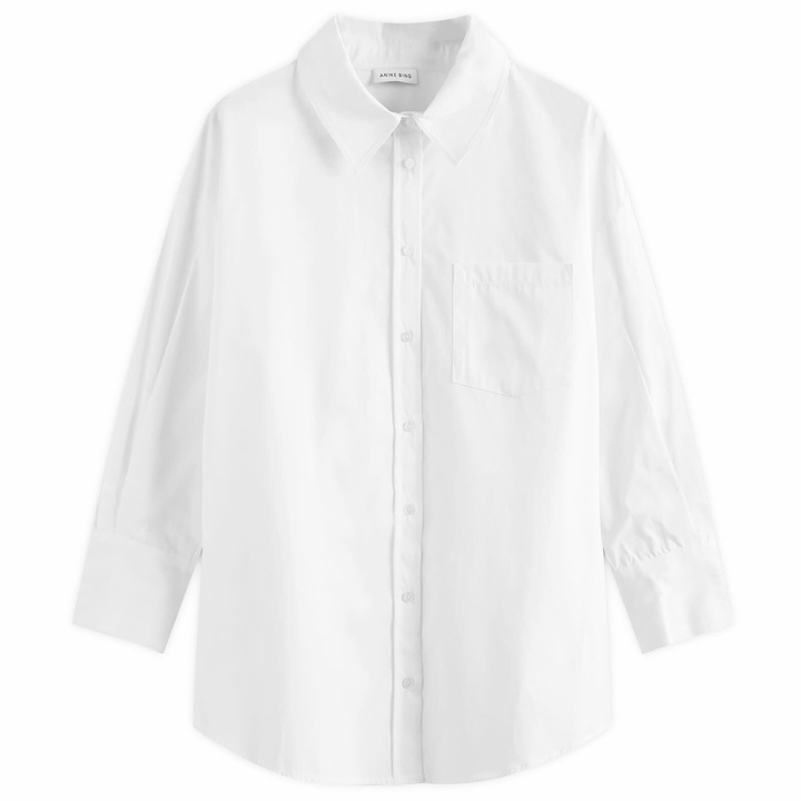 Photo: Anine Bing Women's Mika Shirt in White