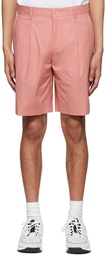 Boss Pink Cotton Shorts