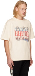 Rhude Off-White Stamp T-Shirt