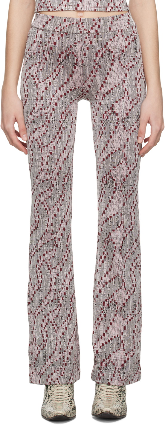 Eckhaus Latta Multicolor Shrunk Trousers