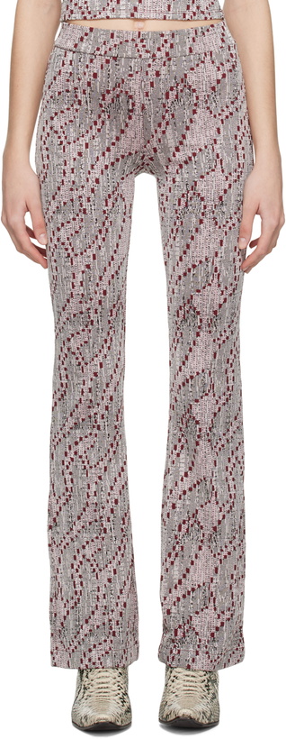 Photo: Eckhaus Latta Multicolor Shrunk Trousers