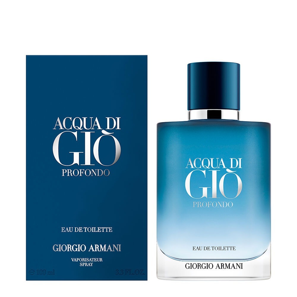 Giorgio Armani Mens Acqua Di Gio Profondo EDT Spray 3.4 oz Fragrances 3614274361322