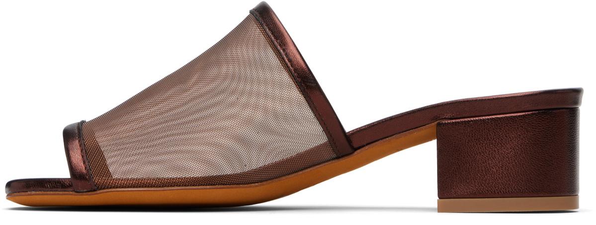 Maryam Nassir Zadeh Brown Sophie Heeled Sandals