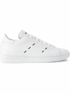 Kiton - Embroidered Leather Sneakers - White
