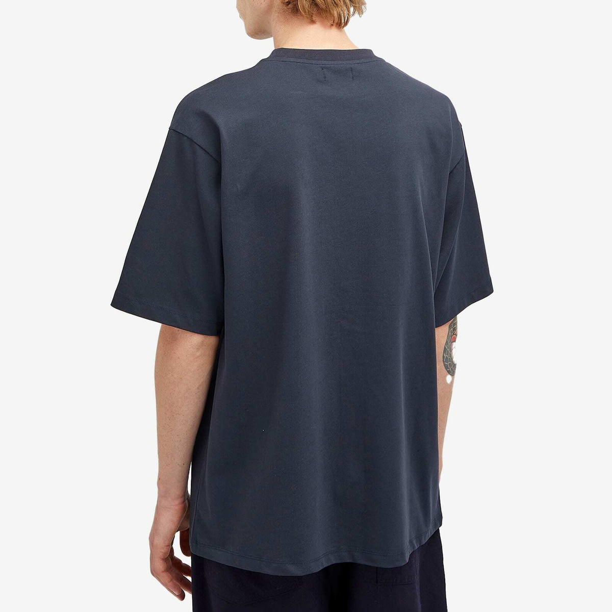 Late Checkout Men's LC Logo T-Shirt in Blue